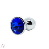 PLUG ANAL DE METAL MEDIO - AZUL
