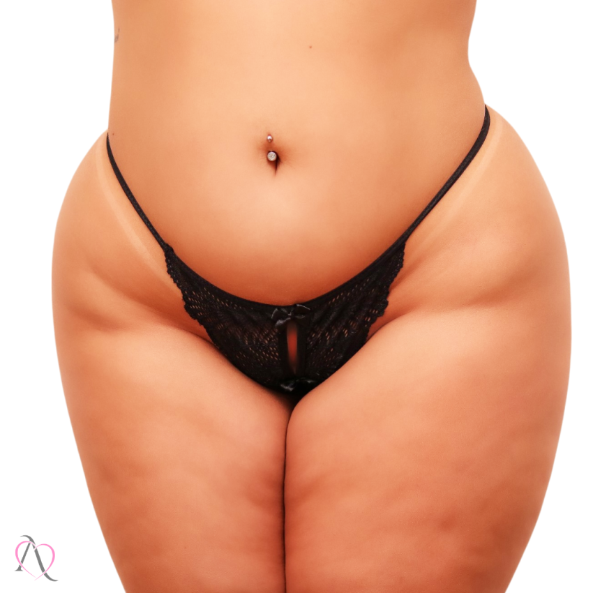 Calcinha Fio Dental Secretaria Plus Size