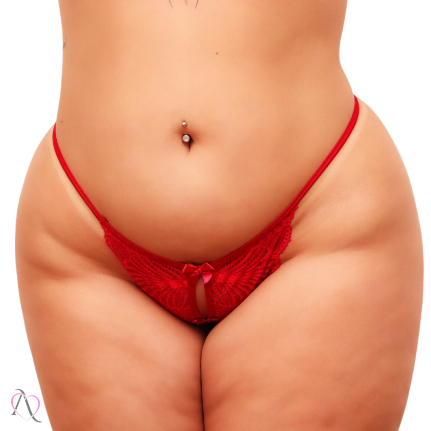 Calcinha Fio Dental Secretaria Plus Size