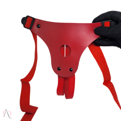 Cinto de Couro com Regulador para Prótese de Pênis Brasil Fetiche Cinto de Couro com Regulador para Prótese de Pênis Brasil Fetiche