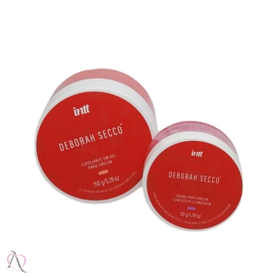 Kit Cuidado Íntimo 1 Esfoliante Para Virilha 1 Creme Clareador de Virilha Deborah Secco Intt Kit Cuidado Íntimo 1 Esfoliante Para Virilha 1 Creme Clareador de Virilha Deborah Secco Intt