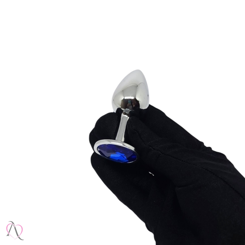Plug Anal Tamanho Pequeno Cor Azul