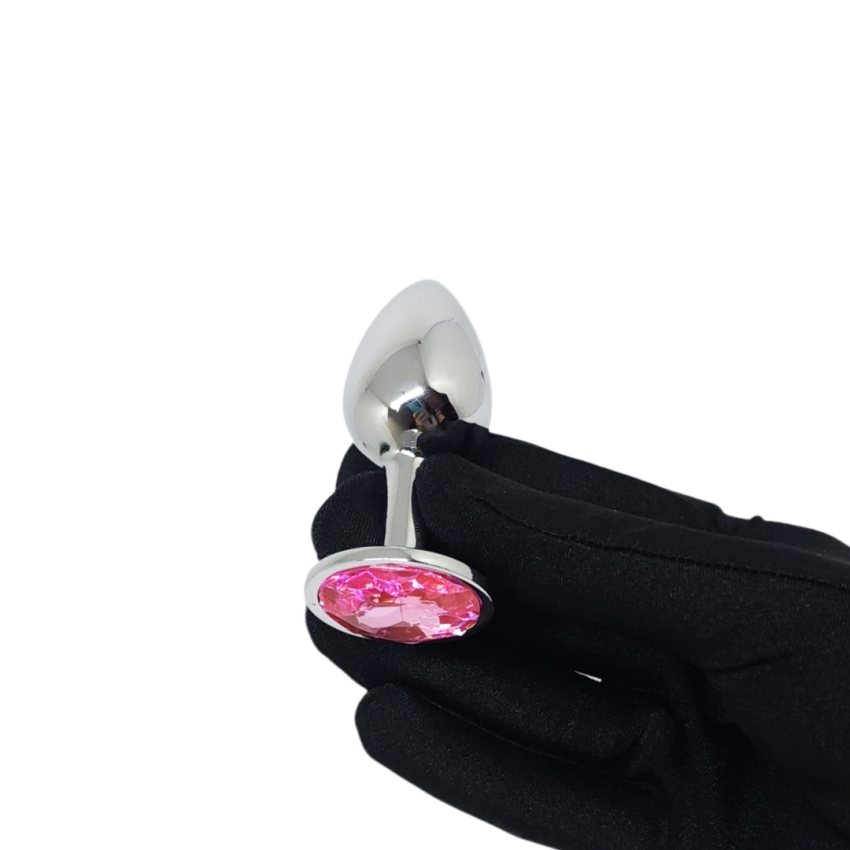 Plug anal Tamanho Médio cor Rosa