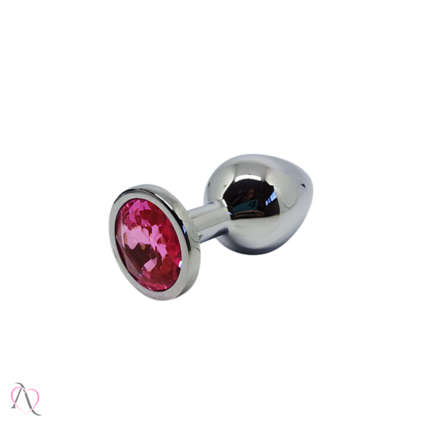 Plug anal Tamanho Médio cor Rosa