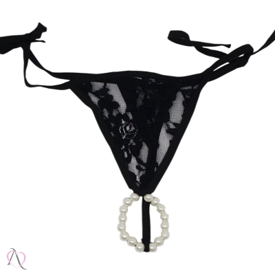 Calcinha Tailandesa com Pérolas Para Penetração Sexy Fantasy