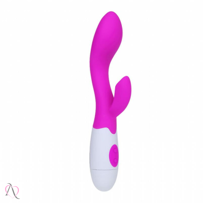 Vibrador Penetrável para Ponto G e Clitóris Utiliza 2 Pilhas AAA 30 Modos de Vibração BRIGHTY Vibrador Penetrável para Ponto G e Clitóris Utiliza 2 Pilhas AAA 30 Modos de Vibração BRIGHTY