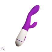 Vibrador Penetrável e com Estímulo no Clitóris ponto G 30 Modos de Vibração