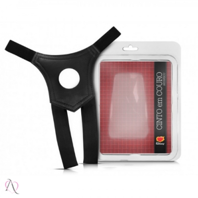 Cinto de Couro Com Furo Maior Para Prótese de Pênis Sexy Fantasy Cinto de Couro Com Furo Maior Para Prótese de Pênis Sexy Fantasy