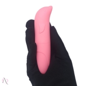 Vibrador Golfinho Para Ponto G Rosa Aveludado 1 Modo de Vibração