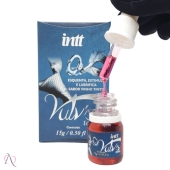 Kit Noite Maravilhosa - 1 Excitante Feminino Vulv's Sabor Vinho e 1 Gel para Oral Fruit Algodão Doce