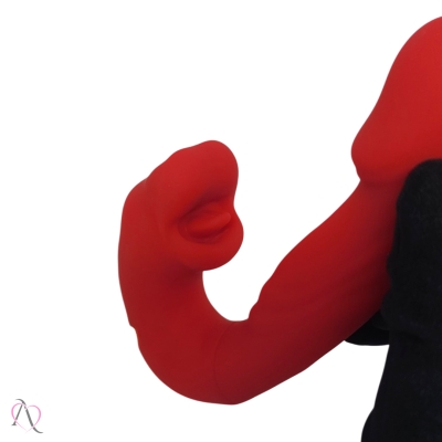 Vibrador 3 em 1 Com Estimulador de Ponto G e Simula Sexo Oral Kiss Vibrator Vibrador 3 em 1 Com Estimulador de Ponto G e Simula Sexo Oral Kiss Vibrator