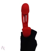 Vibrador 3 em 1 Com Estimulador de Ponto G e Simula Sexo Oral Kiss Vibrator