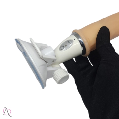 Vibrador de Pênis Com Ventosa 19cm 10 Modos de Vibração Black Cherry Vibrador de Pênis Com Ventosa 19cm 10 Modos de Vibração Black Cherry