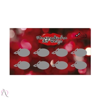 Raspadinha do Beijo Brasil Fetiche 1 Unidade Raspadinha do Beijo Brasil Fetiche 1 Unidade