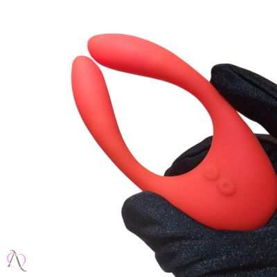 Vibrador de Casal Multi Pro Luxury 12 Modos de Vibração Vibrador de Casal Multi Pro Luxury 12 Modos de Vibração