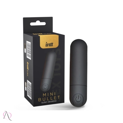Vibrador Bullet Preto com 10 Modos de Vibração Vibrador Bullet Preto com 10 Modos de Vibração