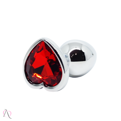 Plug Anal em Formato de Coração Plug Anal em Formato de Coração