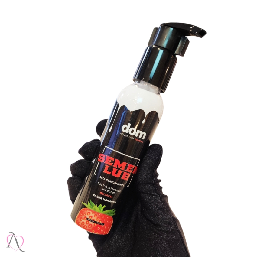 Lubrificante Beijável Semen Lub Morango 100ml