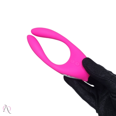 Vibrador de Casal Multi Pro Rosa Vibrador de Casal Multi Pro Rosa