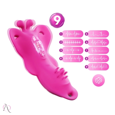 Vibrador de Calcinha por App com Cinta Ajustável 9 Modos de Vibração Vibrador de Calcinha por App com Cinta Ajustável 9 Modos de Vibração
