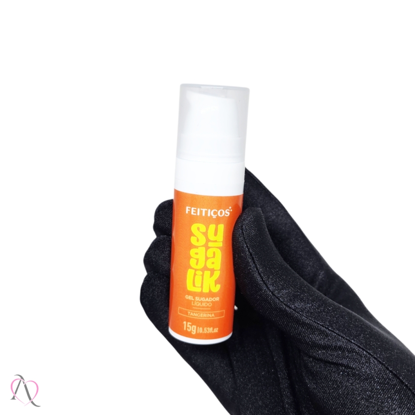 Gel Sugador Líquido Sugalik Sabor Tangerina 15g Feitiços