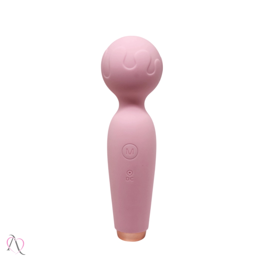 Vibrador Varinha Mágica para Clitóris - Rosa 10 Modos de Vibração