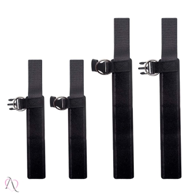 Kit Sado Algema e Tornozeleira de Velcro Kit Sado Algema e Tornozeleira de Velcro