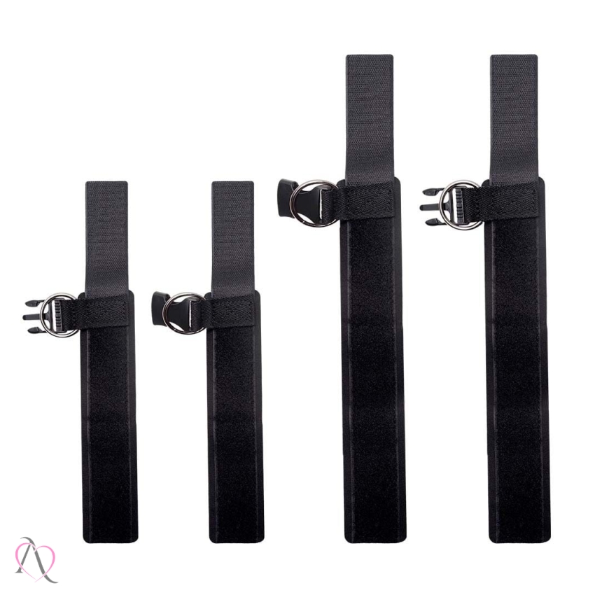 Kit Sado Algema e Tornozeleira de Velcro