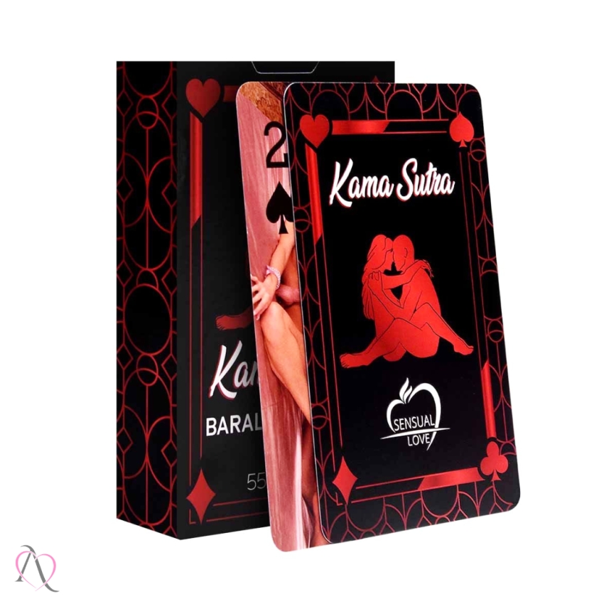 Jogo Erótico Baralho Kama Sutra Explícito 55 Cartas