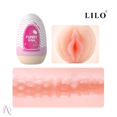 Masturbador Masculino Egg de Vagina em CyberSkin