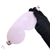 Mascara em Formato de Venda Rosa