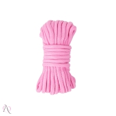 Corda Sado para Bondage e Shibari 10 Metros - Cor Rosa