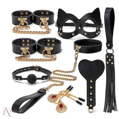 Kit Sado Maleta de Luxo com 10 Itens Kit Sado Maleta de Luxo com 10 Itens