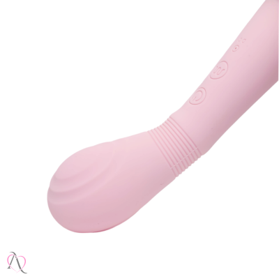 Vibrador de Clitóris Varinha Mágica Texturizada com Língua Estimuladora 12 Modos de Vibração Vibrador de Clitóris Varinha Mágica Texturizada com Língua Estimuladora 12 Modos de Vibração
