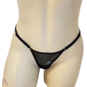 Calcinha com Frase que Brilha no Escuro Me Fode Cor Preto