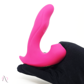 Vibrador Penetrável Com Bolinha Pulsadora