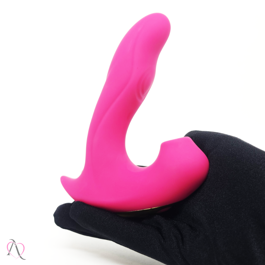 Vibrador Penetrável Com Bolinha Pulsadora