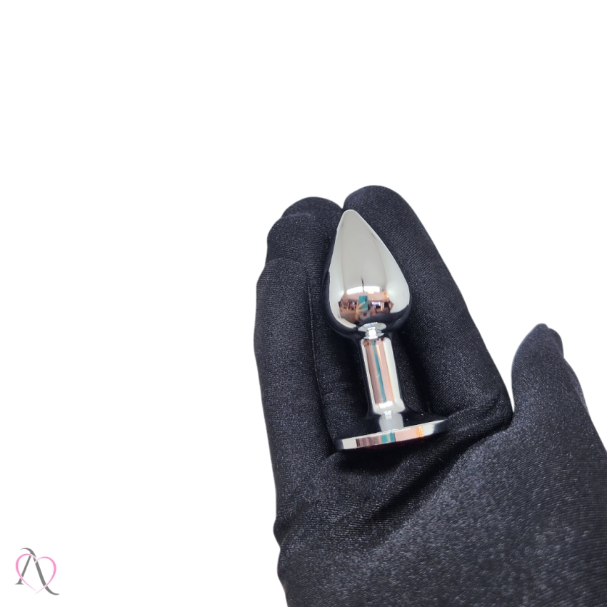 Plug Anal PP Cor Vermelho 6,5x2,5cm