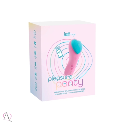 Vibrador de Calcinha com Aplicativo Longa Distância Pleasure Panty cor Rosa - Intt
