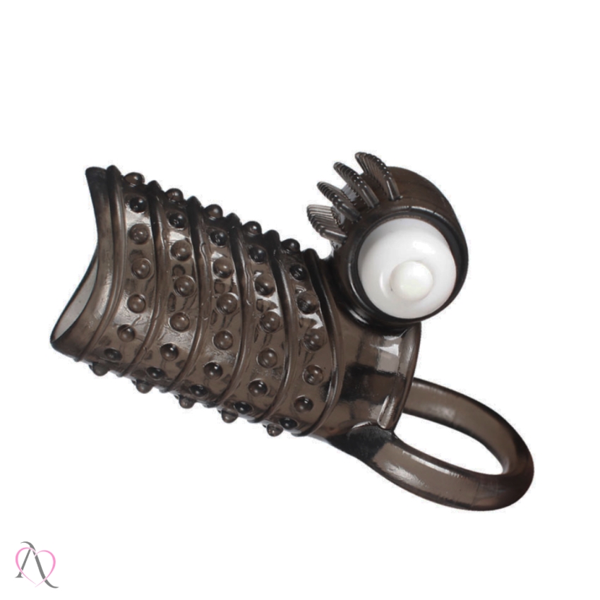 Capa Peniana Aberta com Anel para Testículo e Vibrador