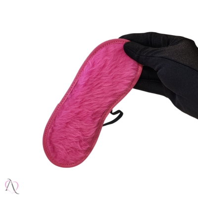 Venda Tapa Olho Pelúcia cor Rosa