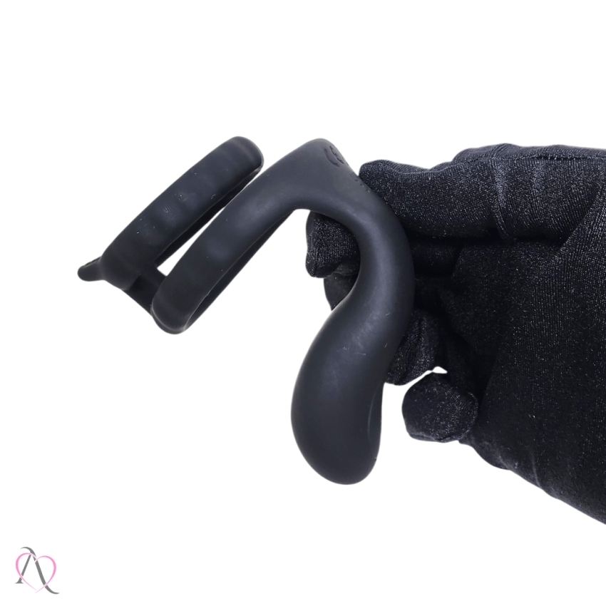 Anel Peniano com Estimulador de Próstata Recarregável com 10 Modos de Vibração