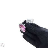 Plug Anal PP Cor Rosa 6,5x2,5cm