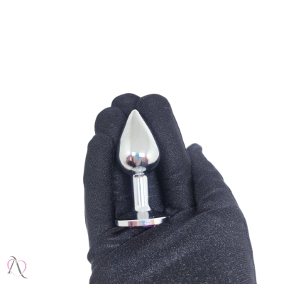 Plug Anal PP Cor Rosa 6,5x2,5cm