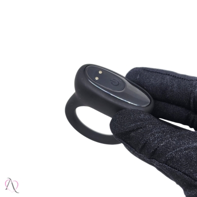 Anel Peniano Com Vibrador Recarregável 9 Modos de Vibração