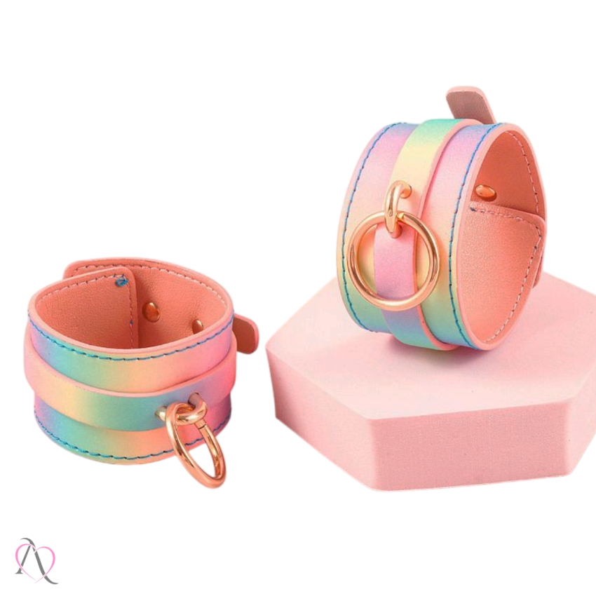 Kit Sado Erótico Holográfico com 6 Itens