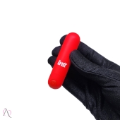 Vibrador Bullet para Clitóris Cor Vermelho 10 Modos de Vibração