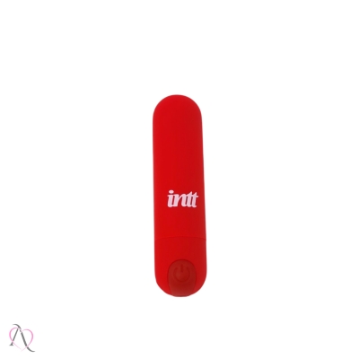 Vibrador Bullet para Clitóris Cor Vermelho 10 Modos de Vibração