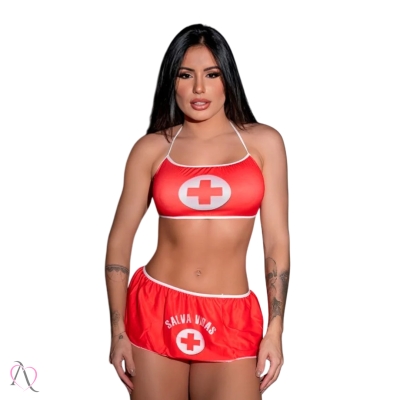 Fantasia Salva Vidas Tamanho Único - Pimenta Sexy