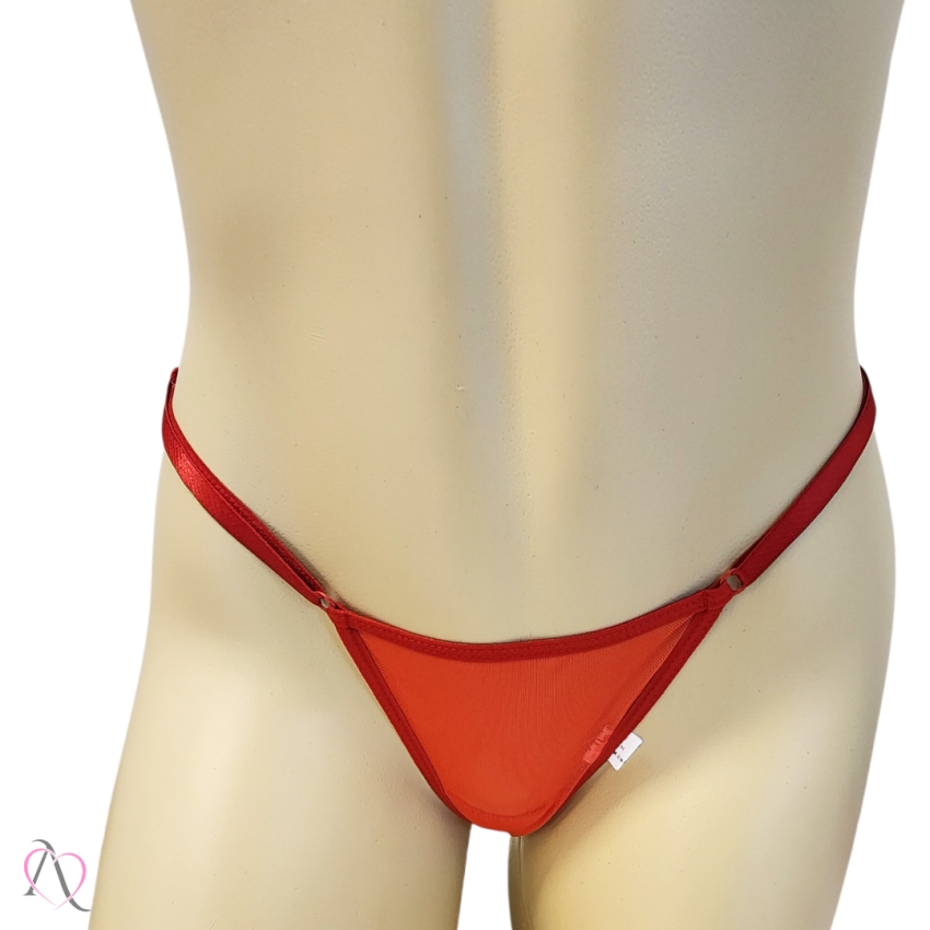 Calcinha com Frase que Brilha no Escuro FAZ O PIX Cor Vermelho - Tamanho Único